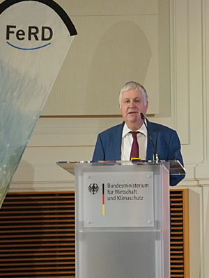 Dr. Ulrich Naujokat bei der FeRD-Konferenz 2024